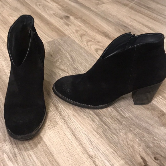 PAUL GREEN black suede boots - Picture 6 of 12
